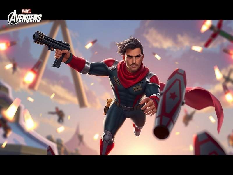 Anand Avengers game hero art
